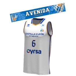 Pack regalo 2ª Camiseta Endesa CB Avenida + Bufanda