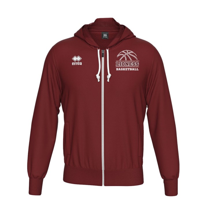 Chaqueta paseo granate Basket Lioness